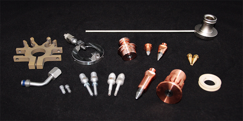 Spare parts, components plasma spraying